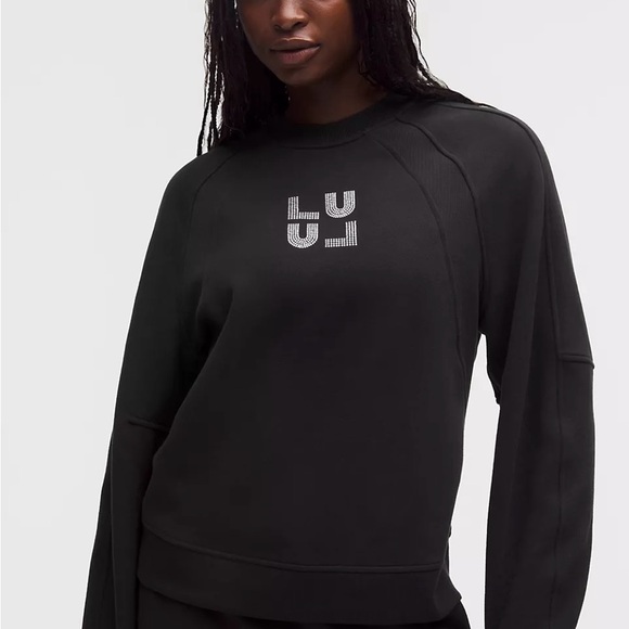 lululemon athletica Tops - Lululemon Scuba Oversized Hip-Length Pullover - Jewelled